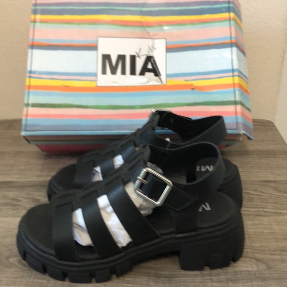 MIA kids Girl’s Havien sandals size 1 - Picture 3 of 8